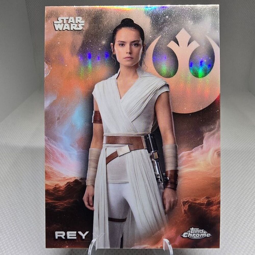 Rey [Refractor] #155 Star Wars 2025 Topps Chrome